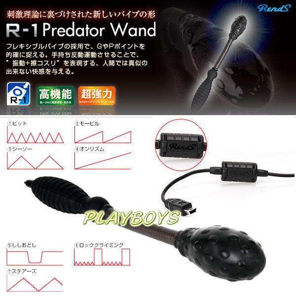 日本R1高科技-機能超強力快感跳蛋+多功能震動棒