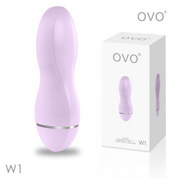 德國OVO-W1 曲線葫蘆 5段變頻 精品 震動按摩器-粉色