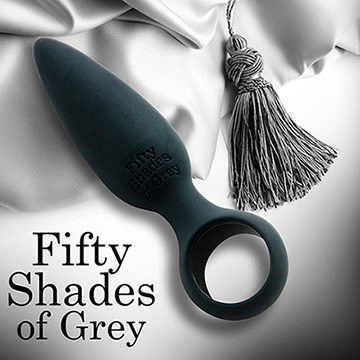 Fifty Shades Of Grey 格雷的五十道陰影 水滴型柔軟細膩矽膠肛塞