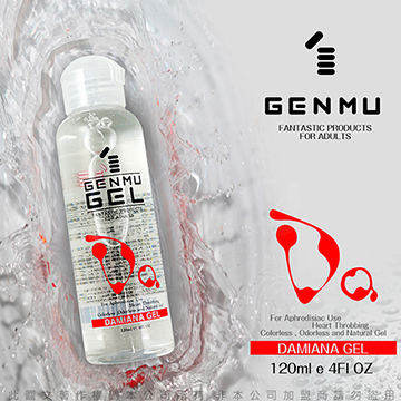 日本GENMU GEL 水性潤滑液 120ml 01 DAMIANA 女性情趣提升型 紅色