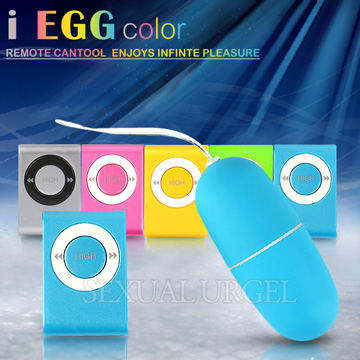 i-EGG-我的顏色我做主 20頻防水靜音遙控跳蛋-藍