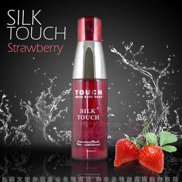 SILK TOUCH-水果口味全身按摩潤滑油/性愛潤滑液(愛戀草莓)