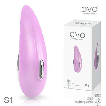 德國OVO S1 察爾 7段變頻 多功能  陰蒂刺激震動按摩器 充電式 粉色