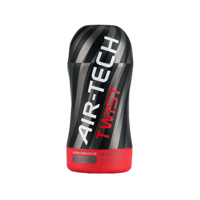 TENGA AIR-TECH TICKLE超級空壓絞曲杯(挑撥)紅色刺激