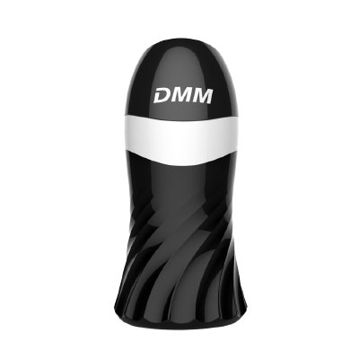 DMM-爆發二代 嬌嫩美穴震動飛機杯(黑)