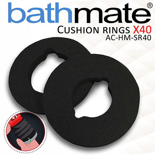 英國BathMate X40 專屬配件 CUSHION RINGS 緩衝舒適環2入 AC-HM-SR40