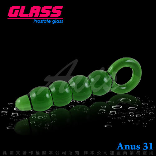 GLASS-綠野仙蹤-玻璃水晶後庭冰火棒(Anus 31)