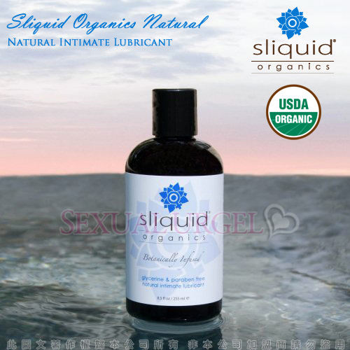 美國Sliquid-Natural 自然水基 水溶性潤滑液125ml